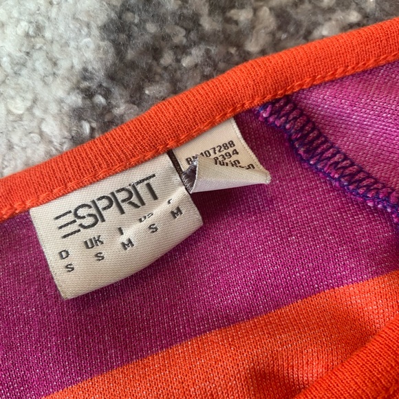 Vibrant ESPRIT Women's Long Sleeve Sheath Dress Dress Size Small - Picture 7 of 8